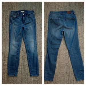 MADEWELL High Riser Skinny Jeans